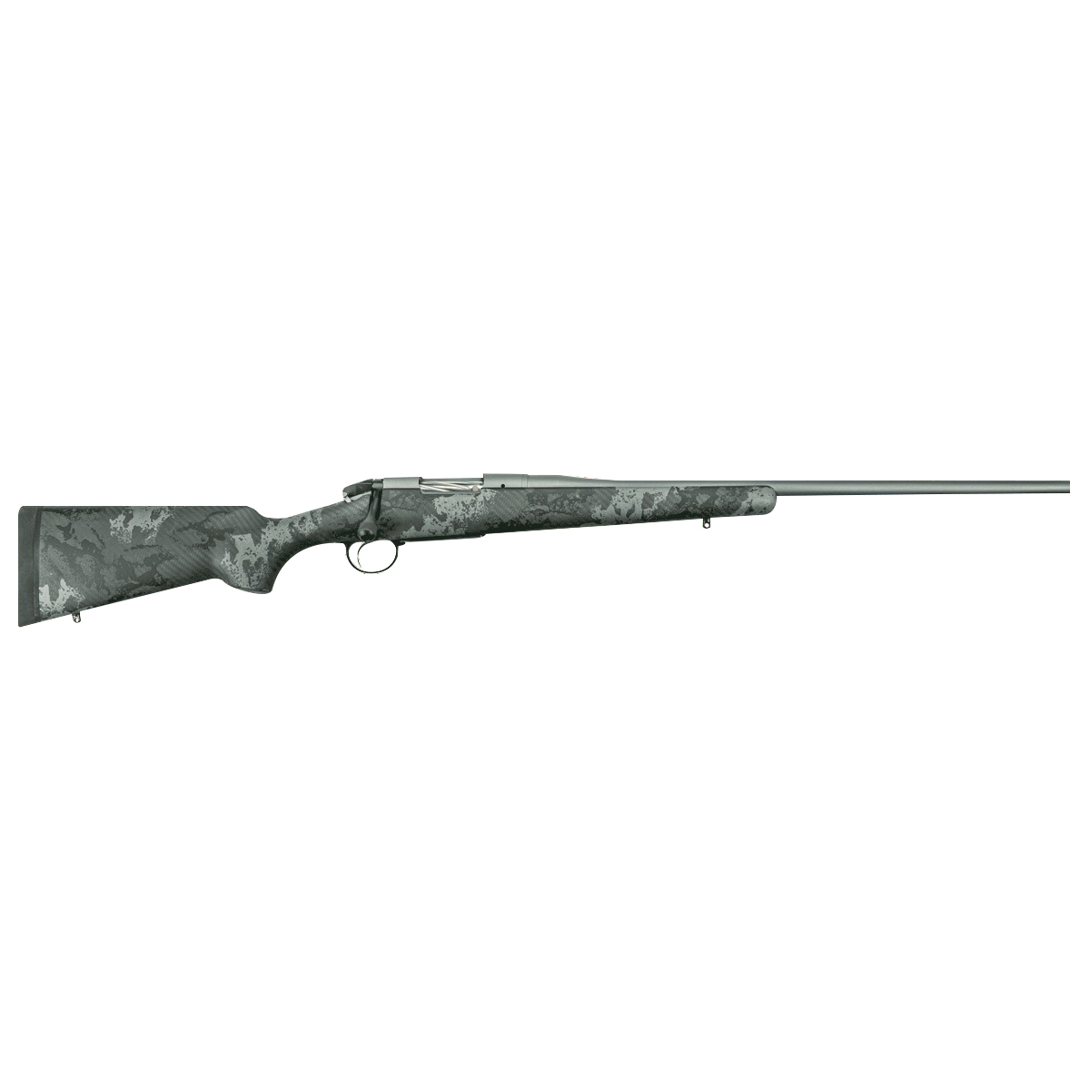 Bergara Premier Mountain 2.0 .300 Win Mag Bolt Action Rifle, Blk - BPR28-300WM