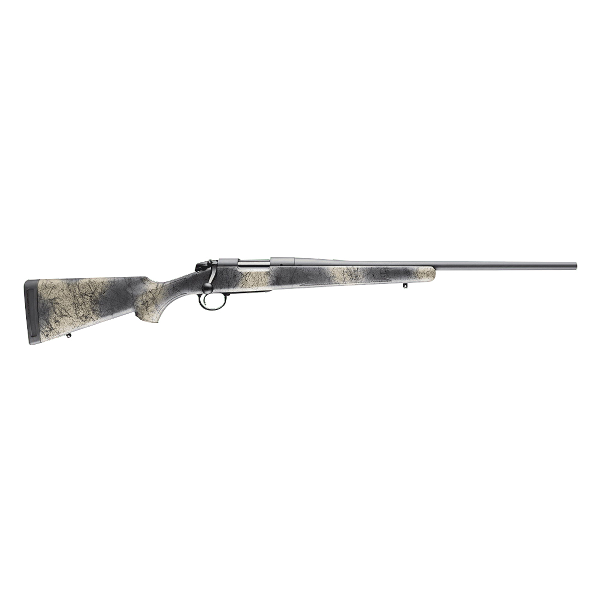 Bergara B-14 Wilderness Hunter 7mm Rem Mag Bolt Action Rifle, Woodland Camo - B14LM112 - Bergara