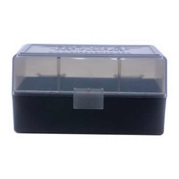Berrys Bullets 405 .223 Rem/5.56 50 Round Flip-Top Ammo Box, Smoke/Black - 29682 - Berrys Bullets
