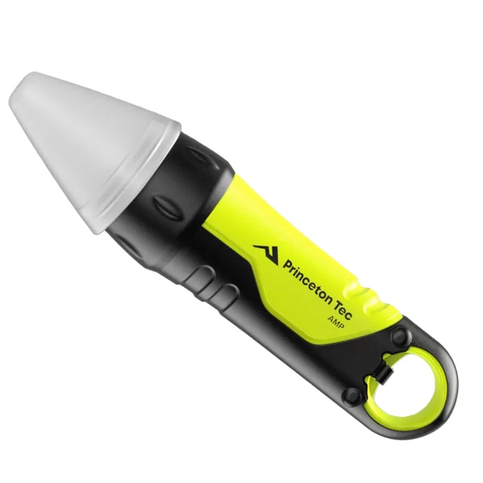 Princeton Tec Amp Flashlight, Neon Yellow - A90LBC-NY