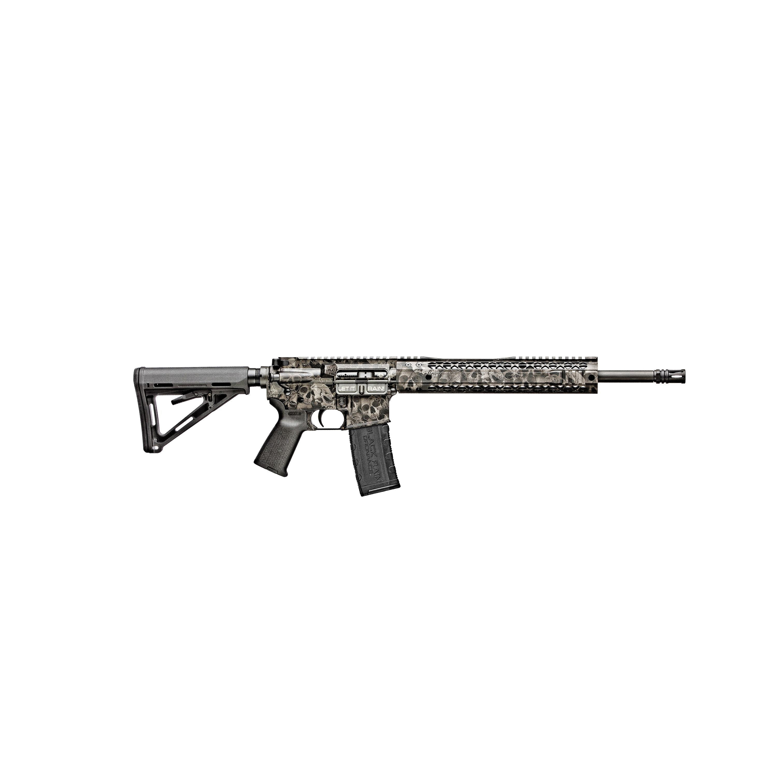 Black Rain Ordnance Spec15 Series/Crypt .223 Rem/5.56 Semi-Automatic AR-15 Rifle - BROCRYPTBLK - Black Rain Ordnance