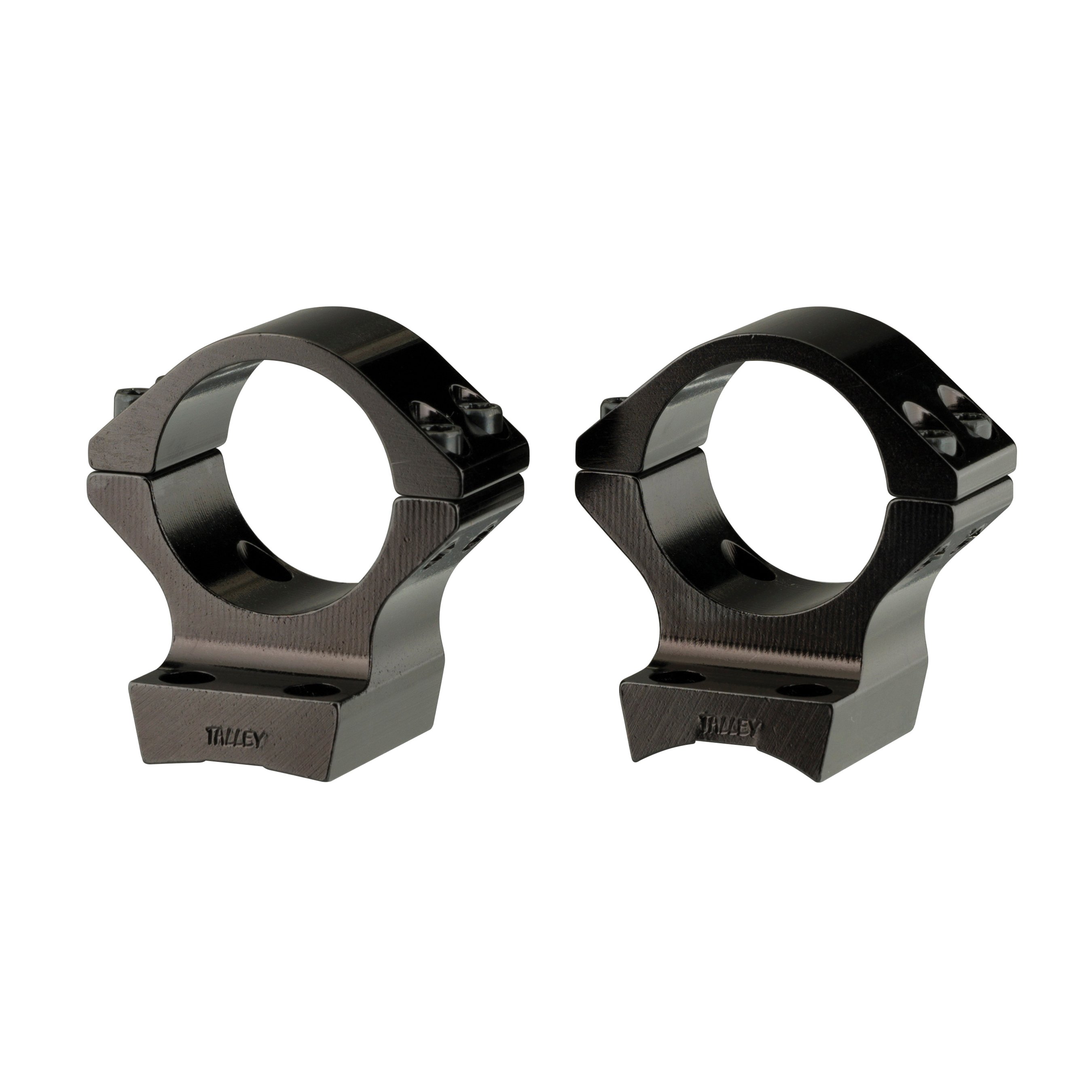 Browning 1" High Aluminum Alloy Lightweight 2-Piece Integrated Scope Ring, Matte Black - 12503 - Browning