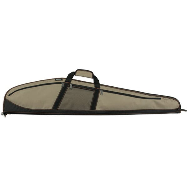 Bulldog Cases Plus Rifle Case, Khaki with Black - BD221 - Bulldog