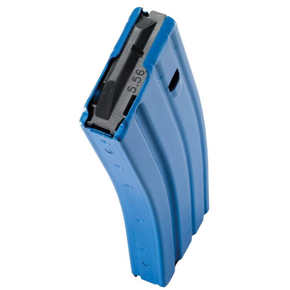 C Products Defense 30 Round .223 Rem/5.56 Magazine, Blue - 3023005175CPD - C Products Defense