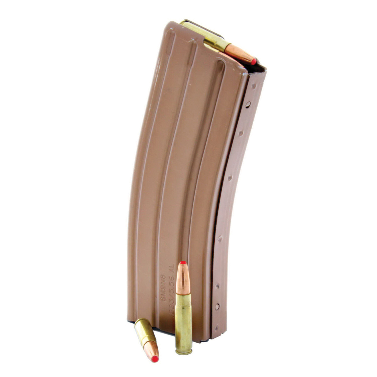 C Products Defense 30 Round .223 Rem/5.56 Magazine, Bronze - 3023007175CPD