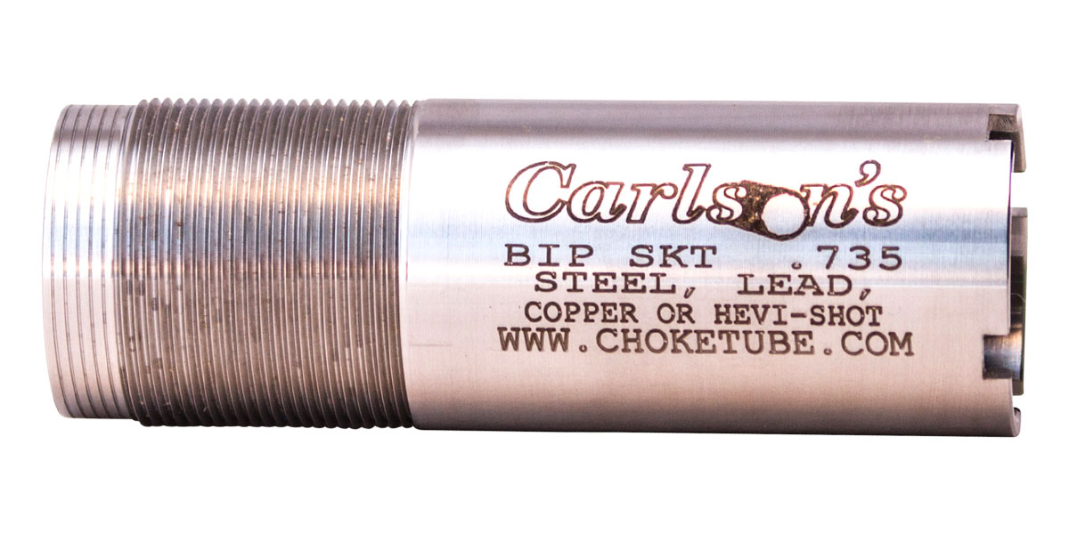 Carlson's Choke Tubes Replacement 12ga Choke Browning Invector Plus Flush Skeet, 17-4 Stainless Steel Stainless - 59962 - Carlson's Choke Tubes