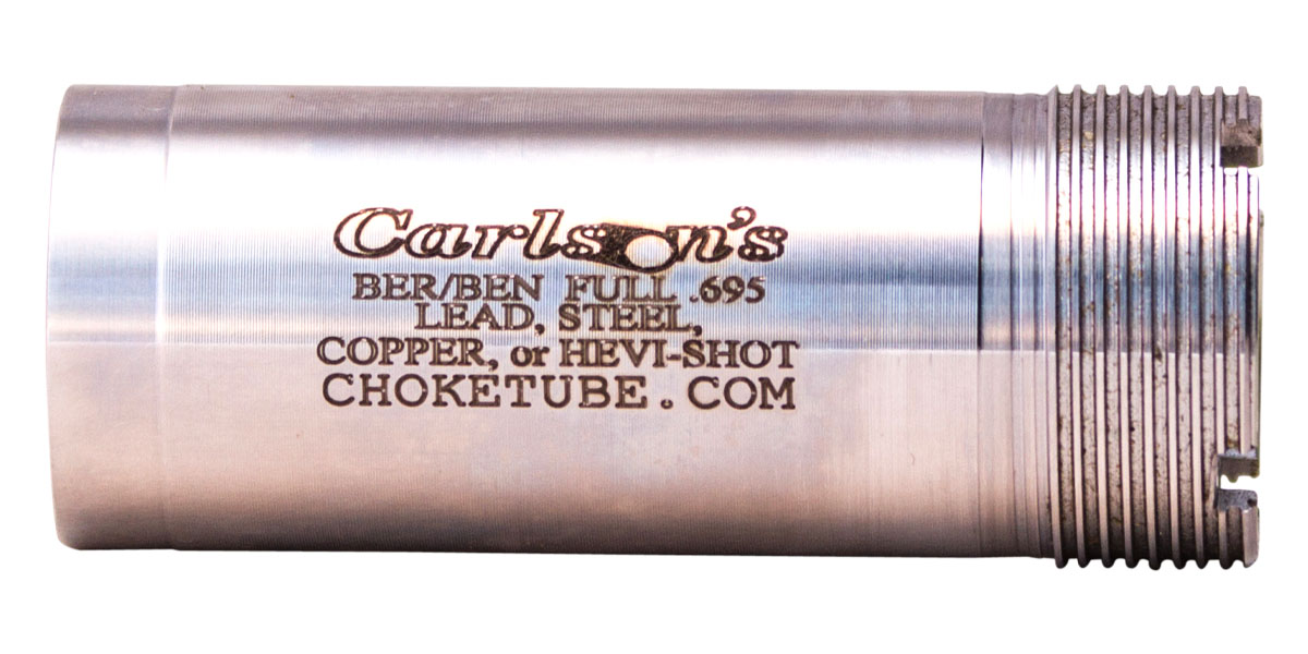 Carlsons Replacement Flush Full 12ga Choke Tube, Fits Benelli & Beretta - 56616 - Carlson's Choke Tubes