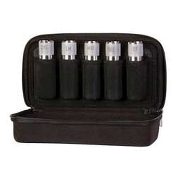 Carlson's Choke Tubes Protective Choke Tube Case, 5 Tube, Textured Black - 00400