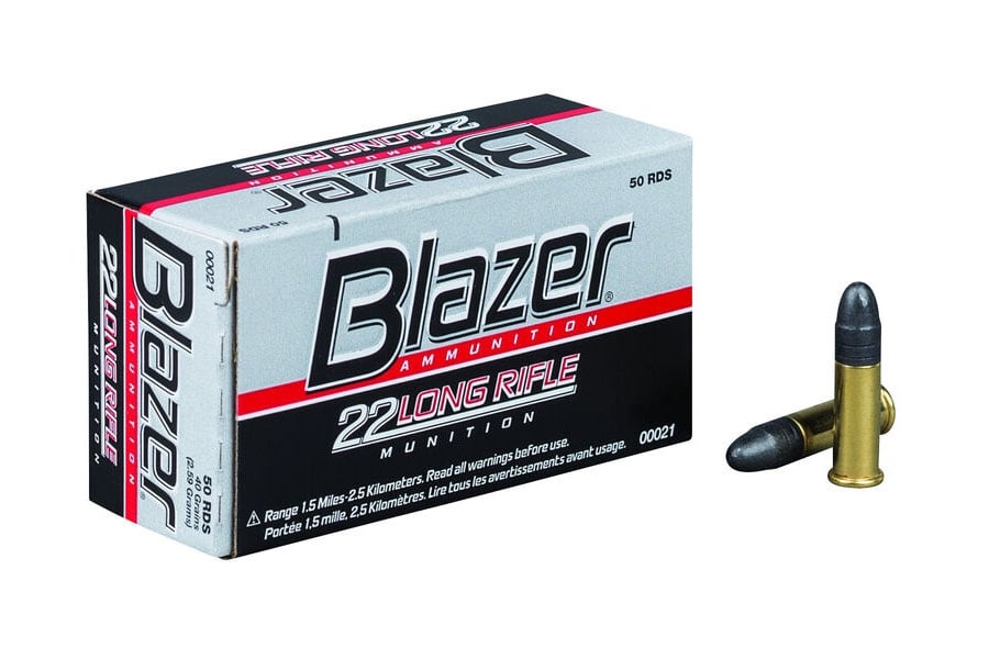 CCI Blazer .22LR 40gr LRN Ammunition, 425rds - 10026 - Cci
