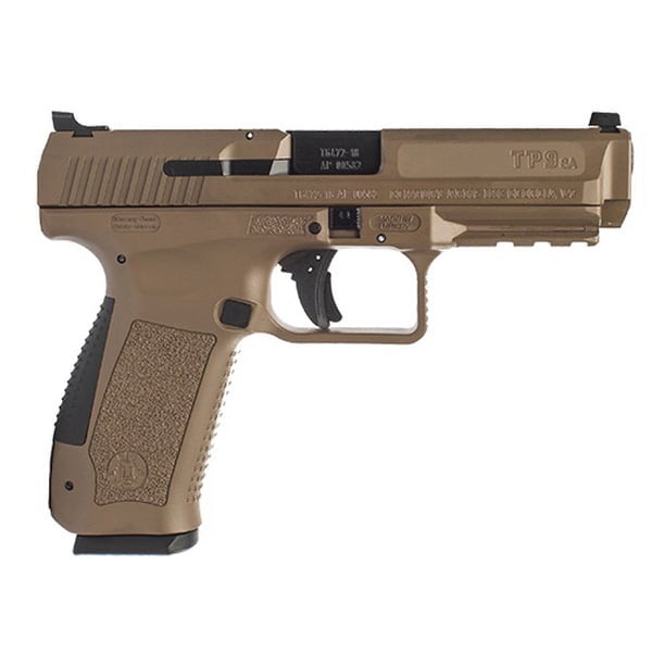 Canik TP9SA Mod.2 9mm Pistol, FDE Cerakote - HG4863DN - Canik