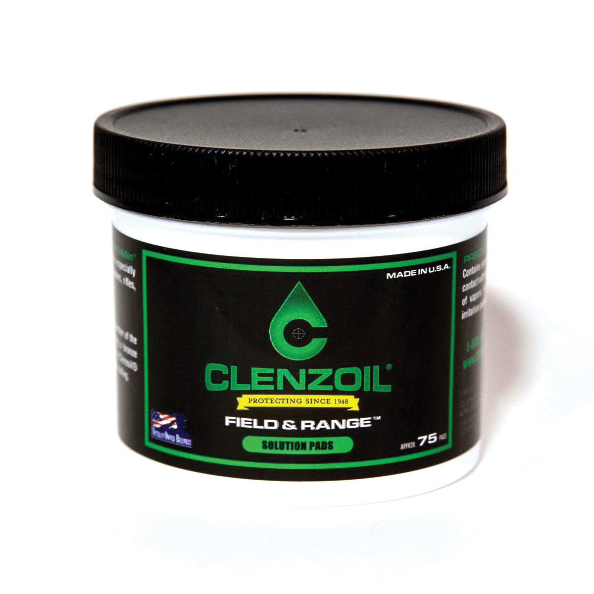 Clenzoil Field & Range .50/12 Gauge Patch Kit, 75/pack - 2014 - Clenzoil