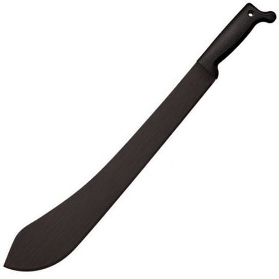 Cold Steel Bolo Machete Fixed Knife, 18", Black - 97LBM - Cold Steel