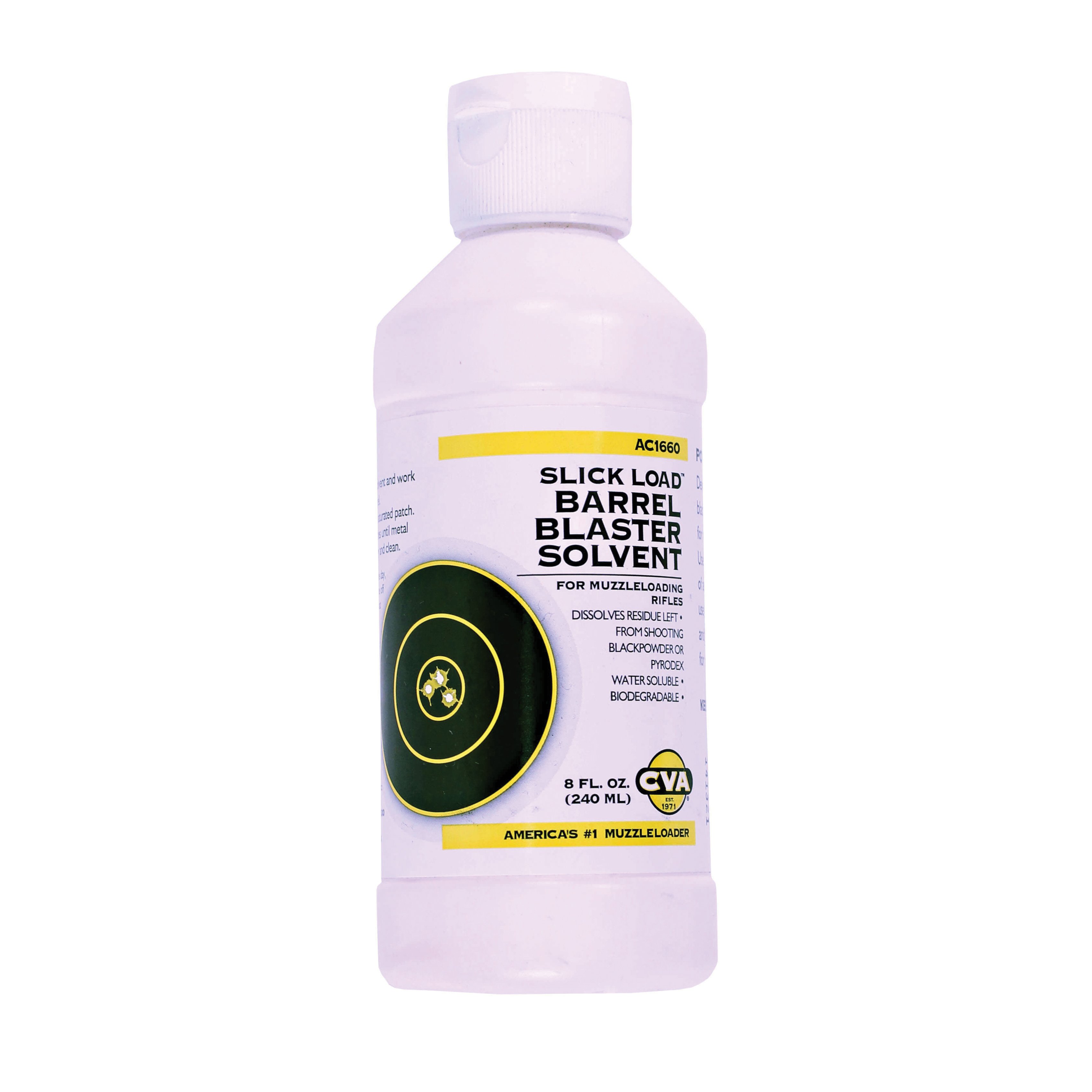 CVA 8 oz Liquid Black Powder Slick Load Barrel Blaster Solvent - AC1660 - Cva