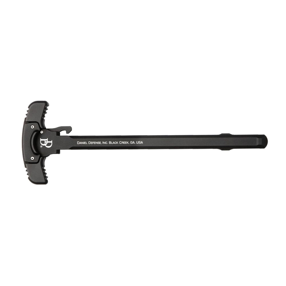 Daniel Defense Grip-N-Rip Ambidextrous Charging Handle, Type III Hardcoat Anodized Black for 7.62 AR-10 Rifle - 04129006 - Daniel Defense