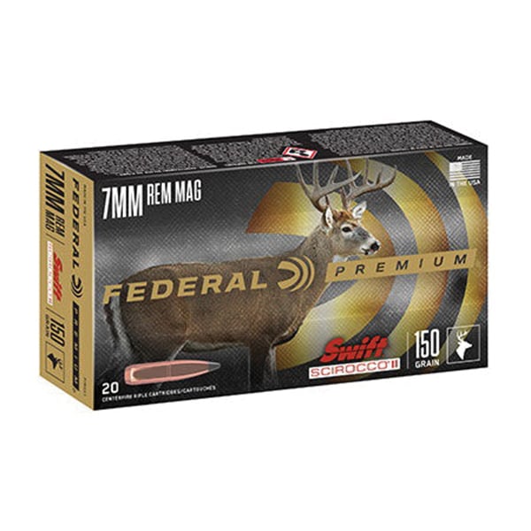 Federal 130 gr Swift Scirocco II 6.5 Crd Ammo - P65CRDSS1 - Federal