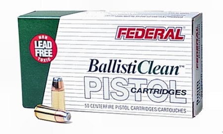 Federal BallistiClean 9mm Ammo 100 Gr Lead Free Frangible, 50rds - Federal