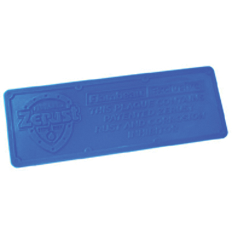 Flambeau Zerust Plaque, 3.125" x 0.125" x 9" - 6649ZR - Flambeau