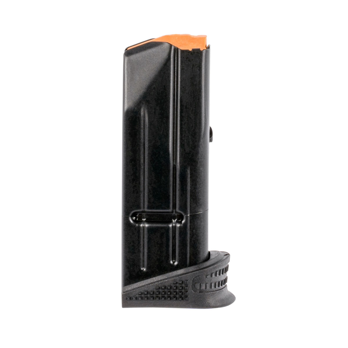 FN Herstal, FN 509c Compact Magazine 9mm Luger, 10 Rounds, Extended Polymer Base Plate, Steel, Matte Black - 20100377