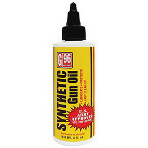 G96 Products Synthetic CLP Gun Oil, 4 fl oz Bottle - 1053 - G96