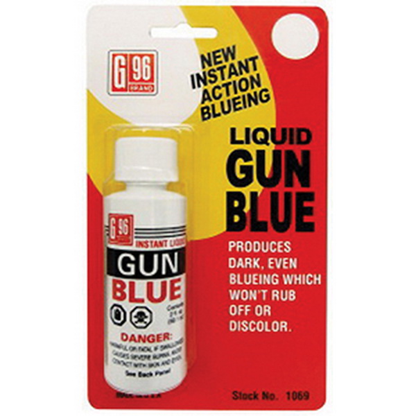 G96 Products Gun Blue Liquid, 2 fl oz Bottle - 1069 - G96