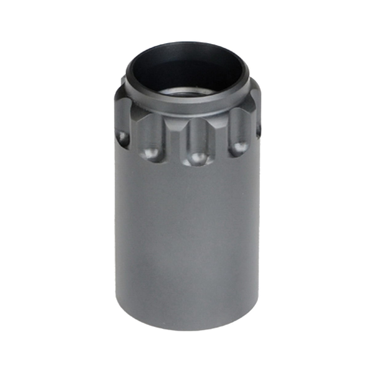 Griffin Armament Taper Mount Blast Shield, Melonite QPQ Black - GATMBS - Griffin Armament