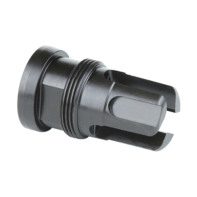 Griffin Armament 5/8-24 Taper Mount Minimalist Stealth Flash Suppressor, .22, Black - TMMFH5824