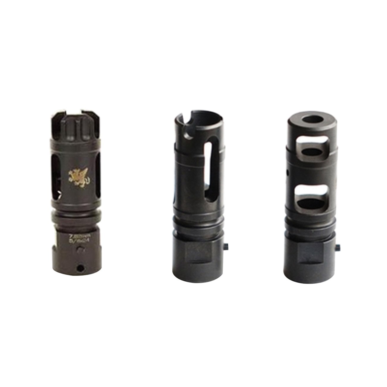 Griffin Armament 30SD 5/8-24 Flash Compensator, .30, Black Oxide - XHP762FCM - Griffin Armament