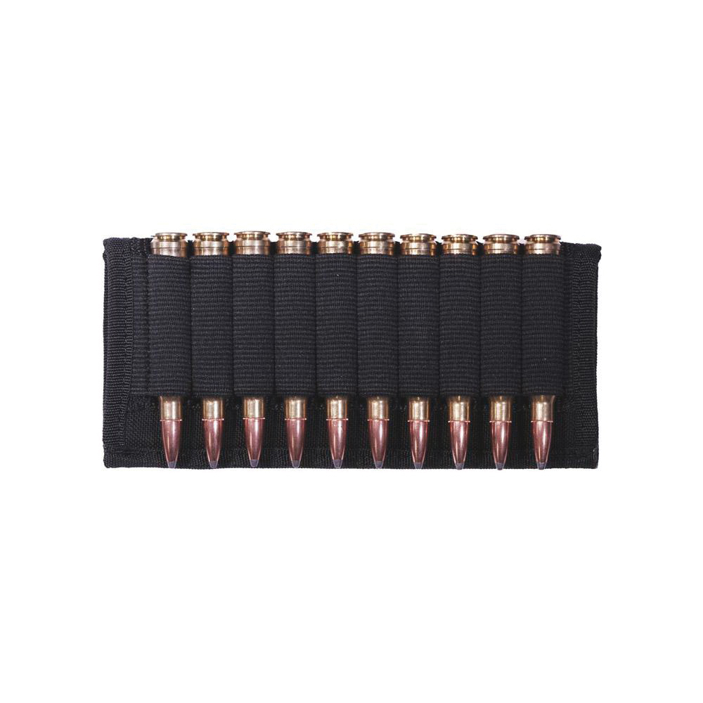 GrovTec 10 Loop Rifle Belt Slide Ammo Holder, Black - GTAC86