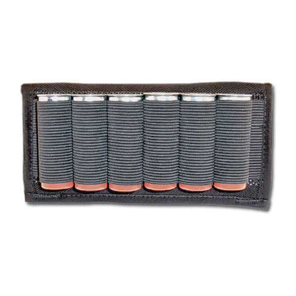 GrovTec 6 Loop Shotgun Belt Slide Ammo Holder, Black - GTAC87 - Grovtec Us Inc