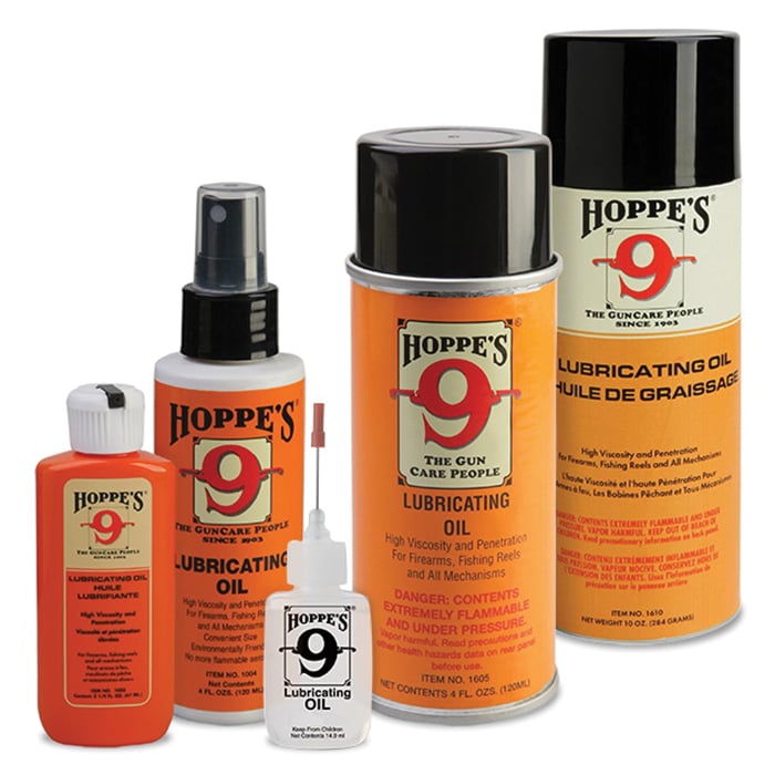 Hoppe's Lubricating Oil, 4 oz Pump Spray - 1004