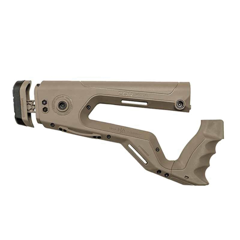 Hera USA CQR Gen 2 Modular Buttstock Tan - Modular CQR Gen 2 Buttstock in Tan for Enhanced Tactical Versatility and Comfort - 12.16 - Hera Usa