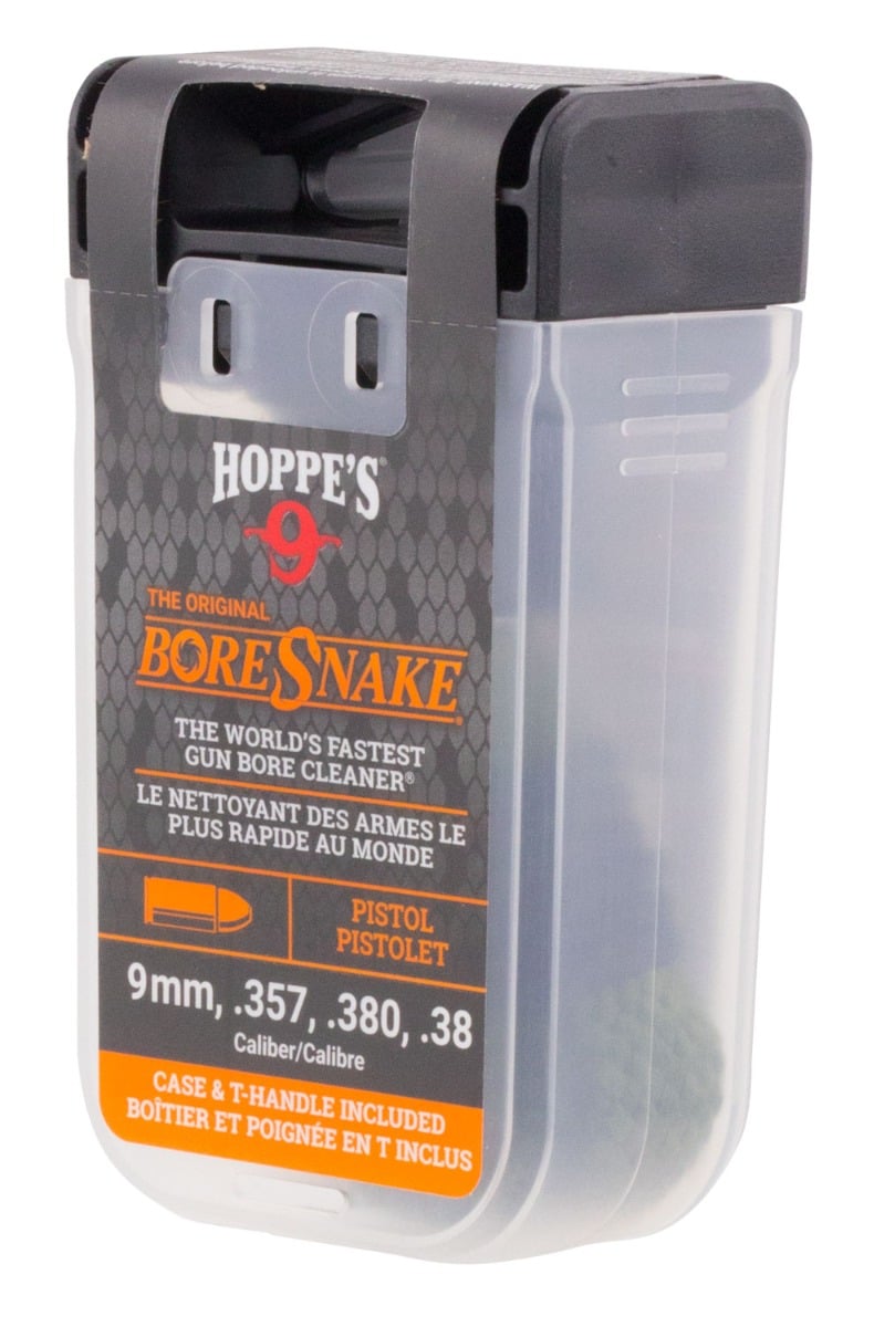 Hoppe's Boresnake Den Bore Cleaning Rope, .357, .380, .38, 9mm - 24002D - Hoppe's
