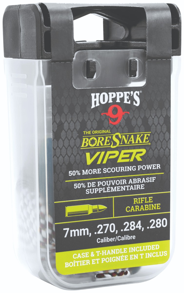 Hoppe's BoreSnake Viper Den Bore Cleaning Rope, 7mm/.270 to .280 - 24014VD - Hoppe's