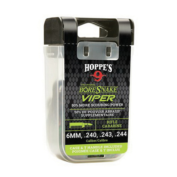Hoppe's BoreSnake Viper Den Bore Cleaning Rope, .350 to .375 - 24018VD - Hoppe's