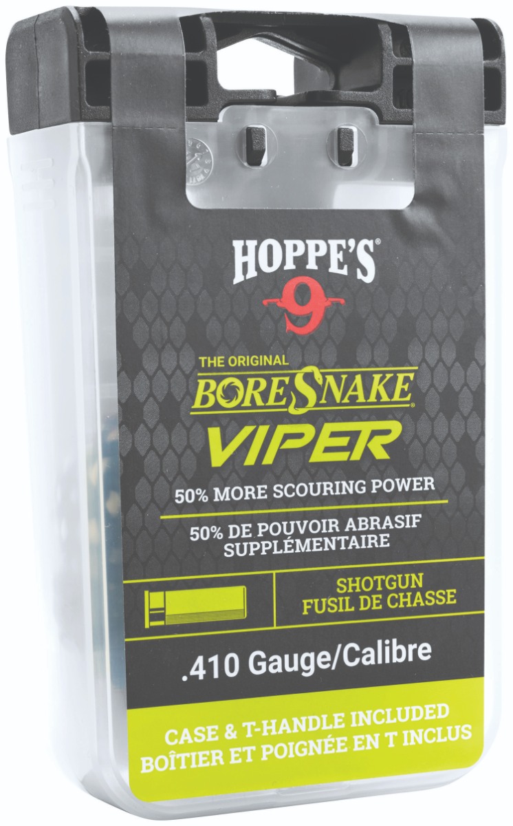 Hoppe's BoreSnake Viper Den Bore Cleaning Rope, 410 Gauge - 24031VD - Hoppe's