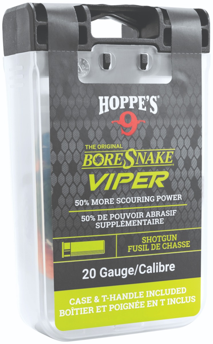 Hoppe's BoreSnake Viper Den Bore Cleaning Rope, 20 Gauge - 24033VD - Hoppe's