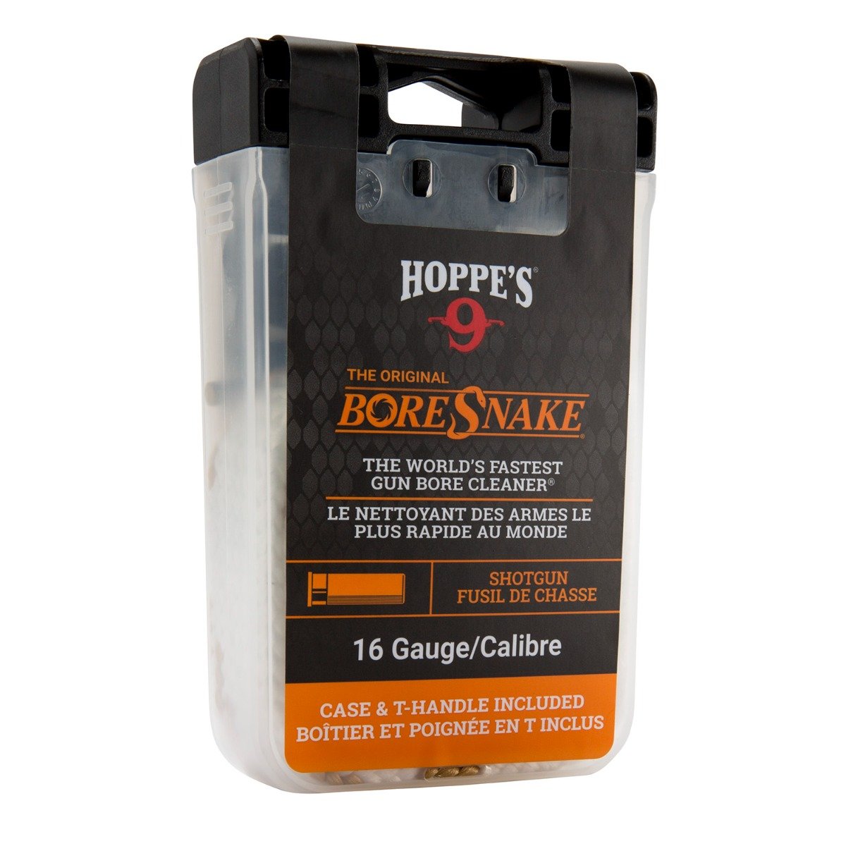 Hoppe's Boresnake Den Bore Cleaning Rope, 16 Gauge - 24034D - Hoppe's