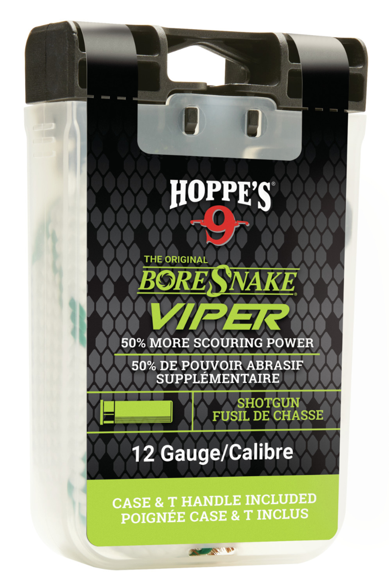 Hoppe's BoreSnake Viper Den Bore Cleaning Rope, 12 Gauge - 24035VD - Hoppe's