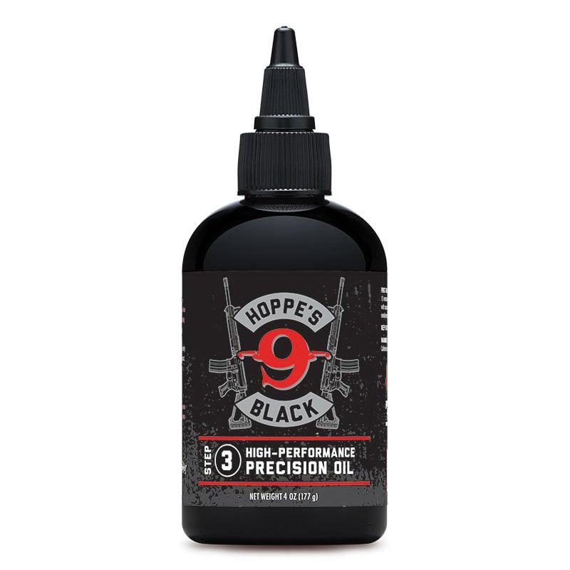 Hoppe's Black Precision Oil, 4 oz Bottle - HBL2 - Hoppe's