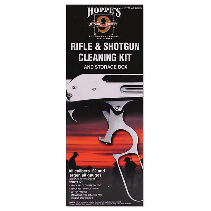 Hoppe's .22 Rifle/Shotgun Cleaning Kit - BRUO - Hoppe's