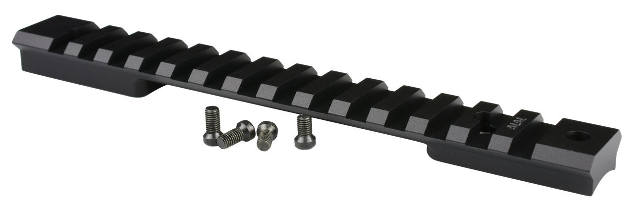 Warne Scope Mounts Bergara Premium Steel 1-Piece 20 MOA Picatinny Rail, Black - 797120MOA - Warne