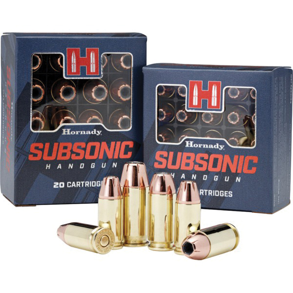 Hornady Subsonic 180 gr XTPHP .40 S&W Ammo, 20/box - 91369 - Hornady