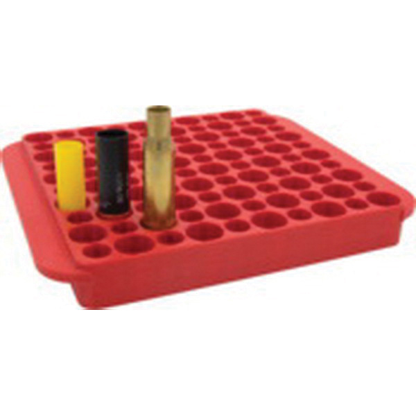 Hornady 50 Round Magnum Reloading Block, Red - 480042 - Hornady