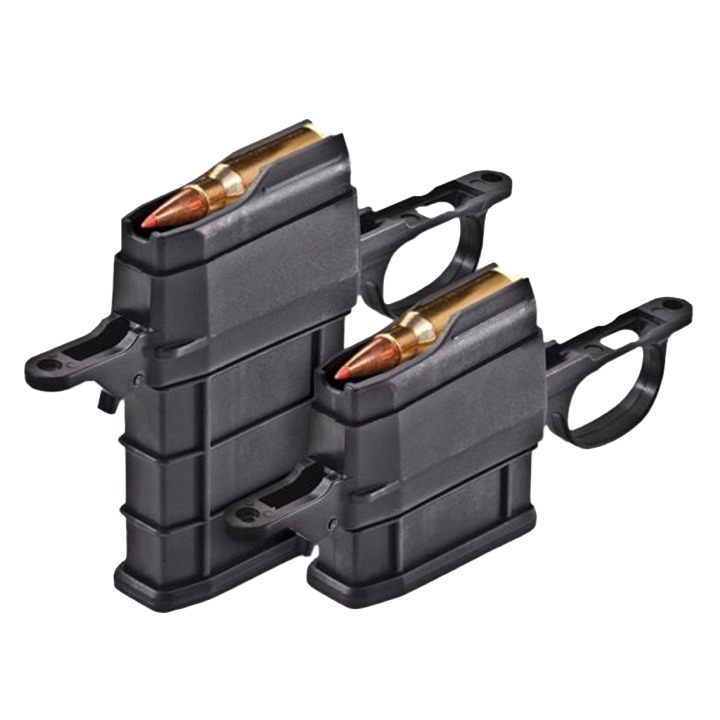 Howa 5 Round 6.5 Crd Detachable Magazine Kit w/ Floor Plate, Black - ATIK5R65CR - Howa