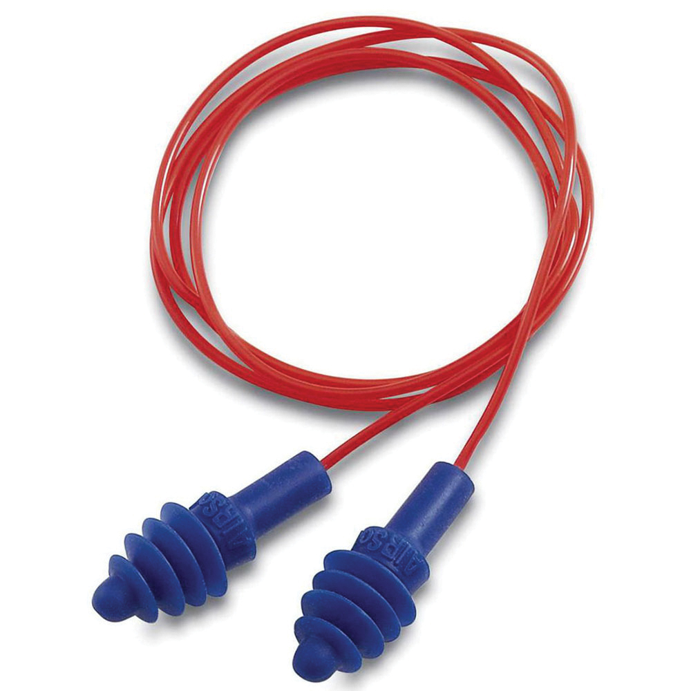 Howard Leight Airsoft 27 dB Ear Plug, Blue/Orange, 2 Pair/pack - R-01521 - Howard Leight