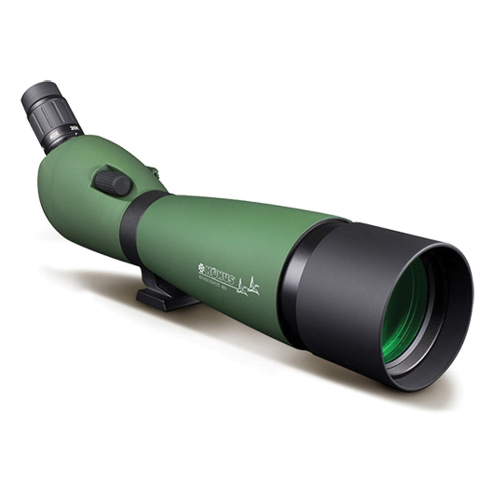 Konus USA Konuspot 20-60x80mm Angled Spotting Scope, Green - 7126