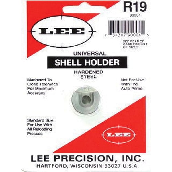 Lee Precision #19 Universal Shell Holder - 90004 - Lee Precision, Inc.
