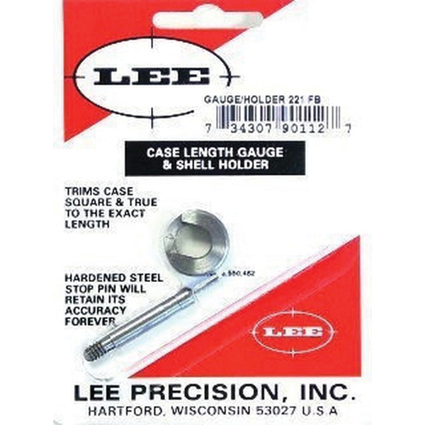 Lee Precision .221 Rem Steel Case Length Gauge - 90112 - Lee Precision, Inc.
