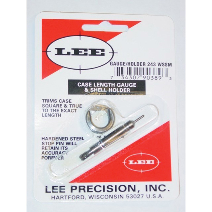 Lee Precision .243 WSSM Steel Case Length Gauge - 90389 - Lee Precision, Inc.