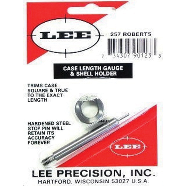 Lee Precision .257 Roberts Steel Case Length Gauge - 90123 - Lee Precision, Inc.